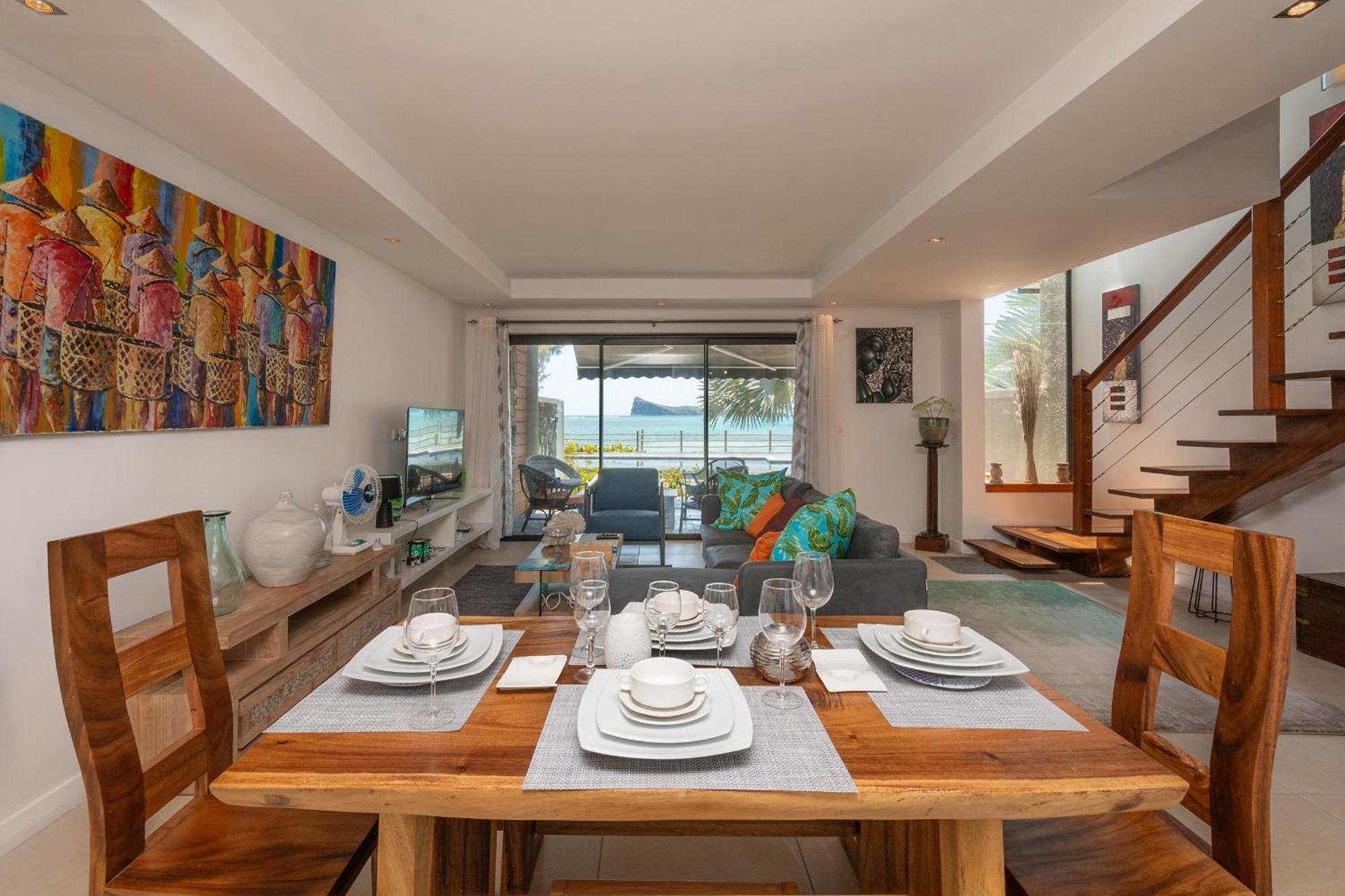 Luxury Beachfront Duplex, Coin De Mire View / 3Bed Cap Malheureux Exterior foto